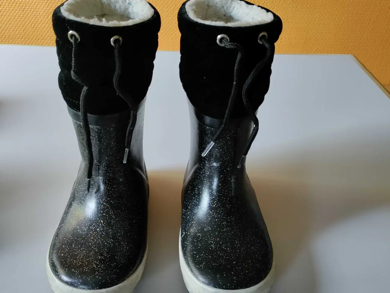 Billede 2 - Aigle termostøvler med glimmer
