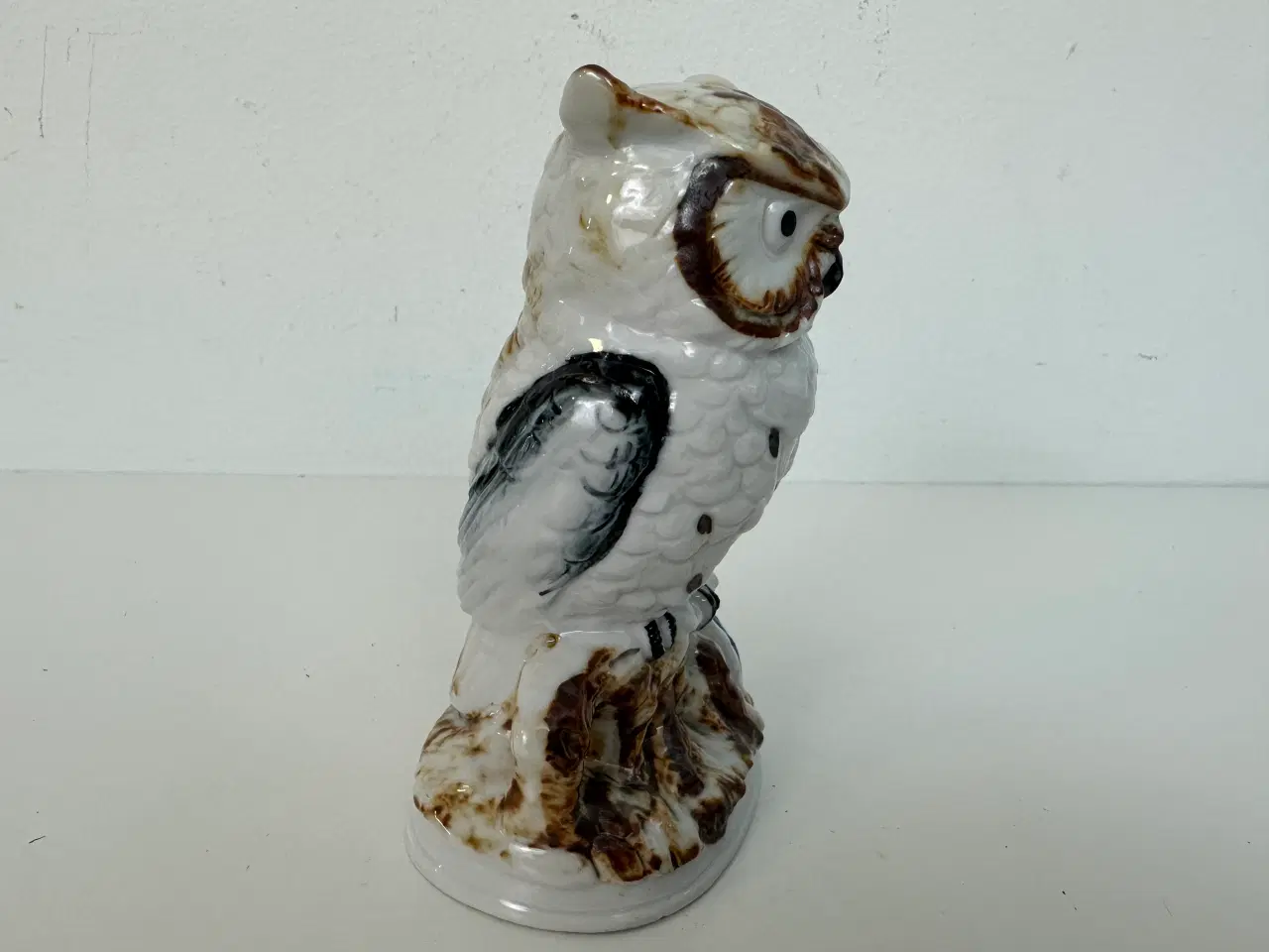 Billede 2 - Ugle figur i porcelæn 