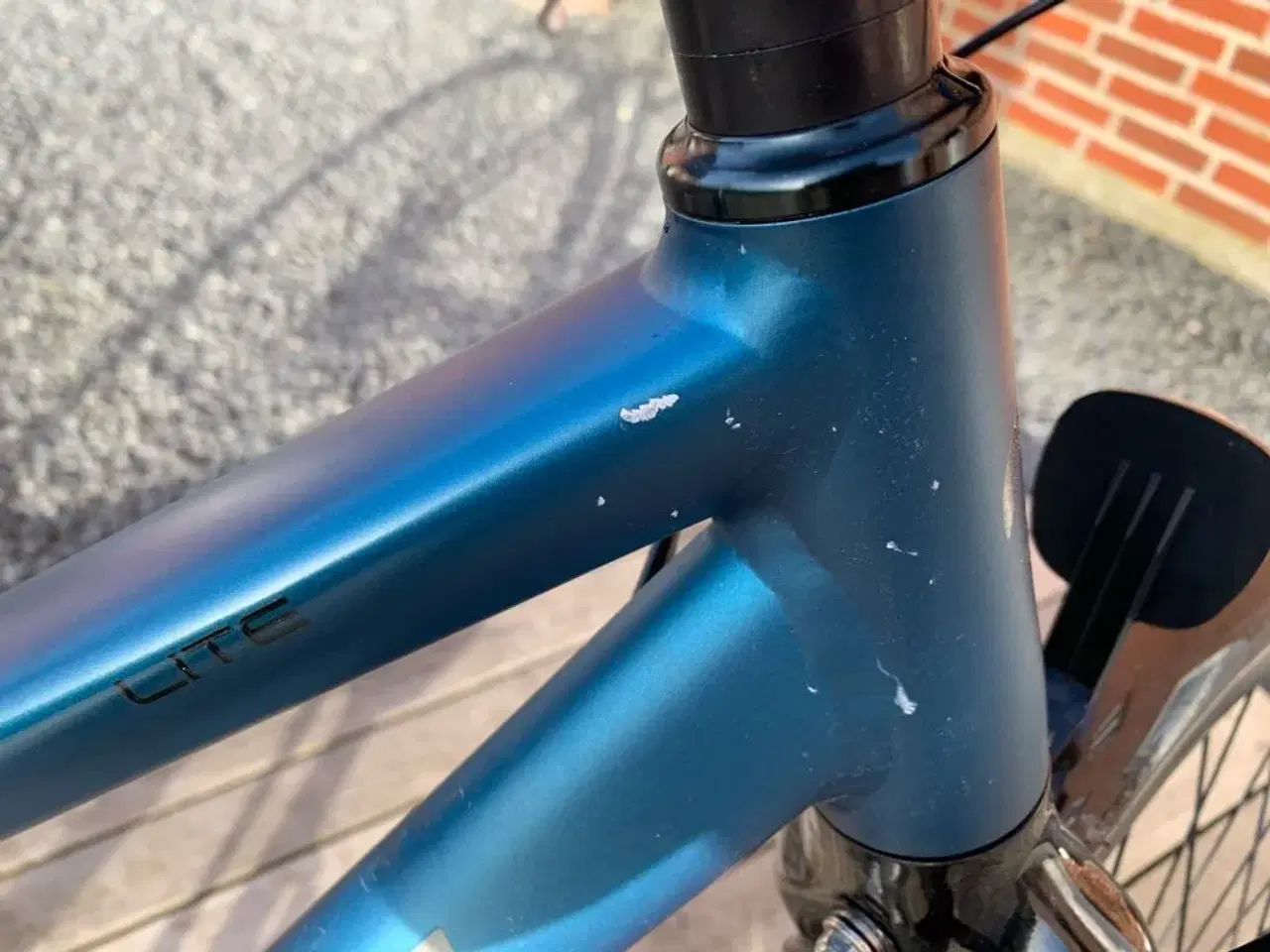 Billede 8 - Metal blå pige cykel 7 ind gear