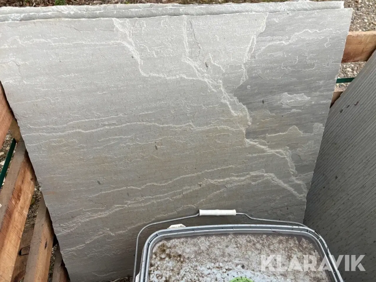 Billede 3 - Natursten  23 styk   cirka 8 m2