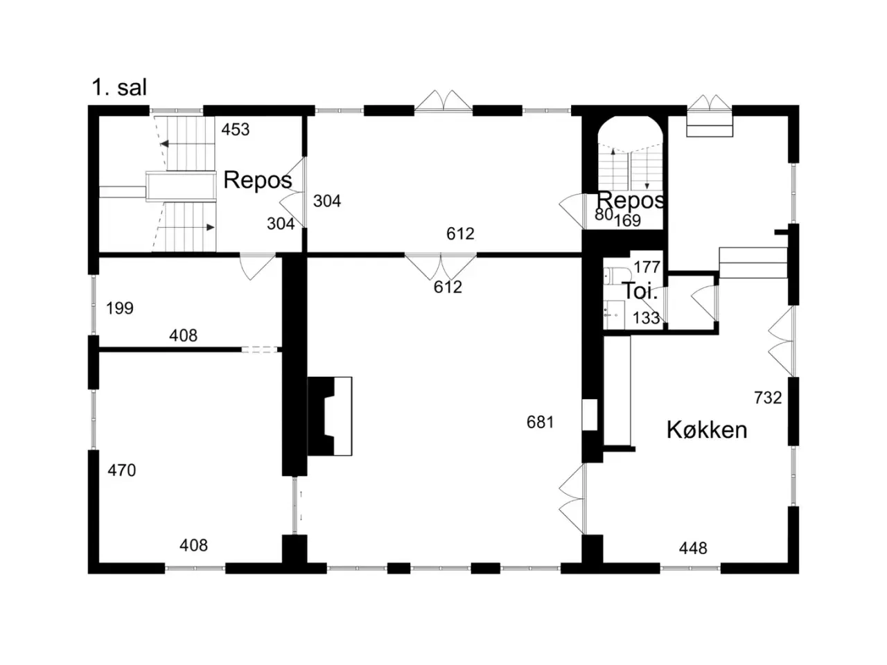 Billede 17 - Kontordomicil i helt særlig ejendom i smukke omgivelser