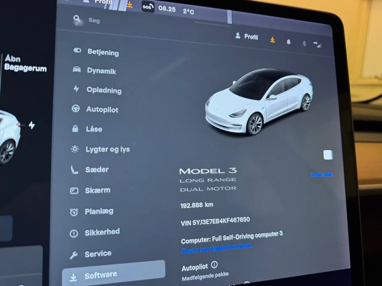 Billede 10 - Tesla Model 3  Long Range AWD