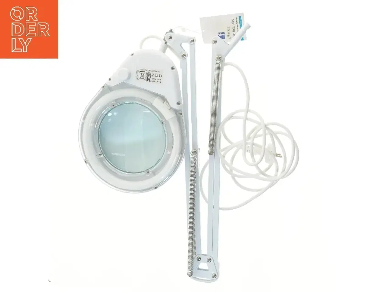 Billede 1 - Forstørrelseslampe med justerbar arm fra Marksljd (str. 60x20x75 cm)