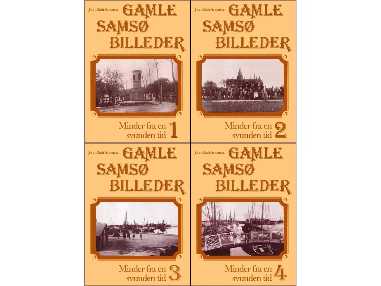 Billede 1 - Gamle Samsø-billeder (4 bind)