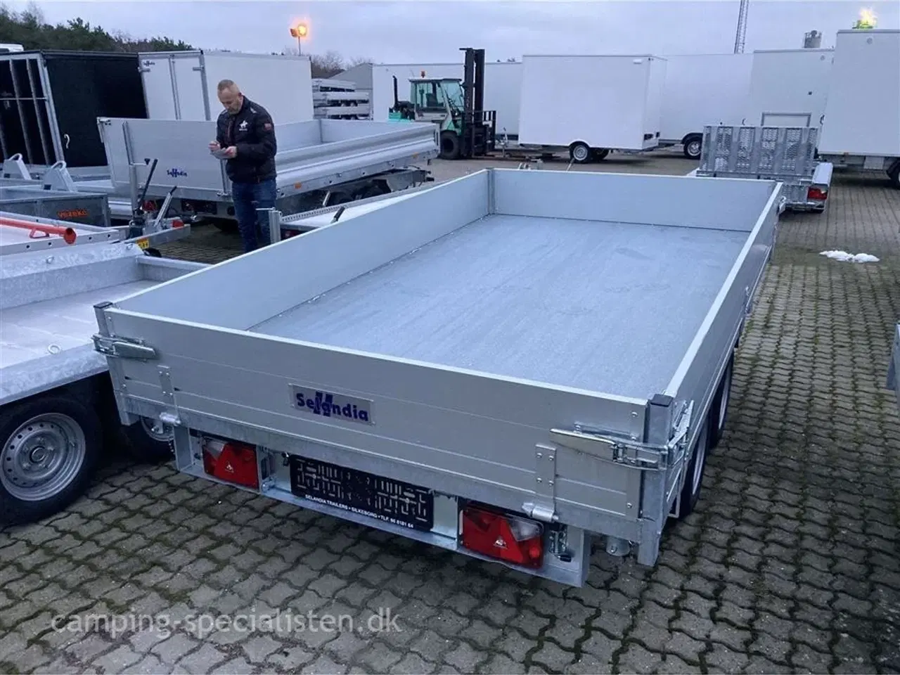Billede 3 - 2024 - Selandia Anssems 3000 KSX Tip Trailer 3000 kg    NY Tip trailer  fra Hollandske Anssems model 2024 kan købes hos Camping-Specialisten.dk