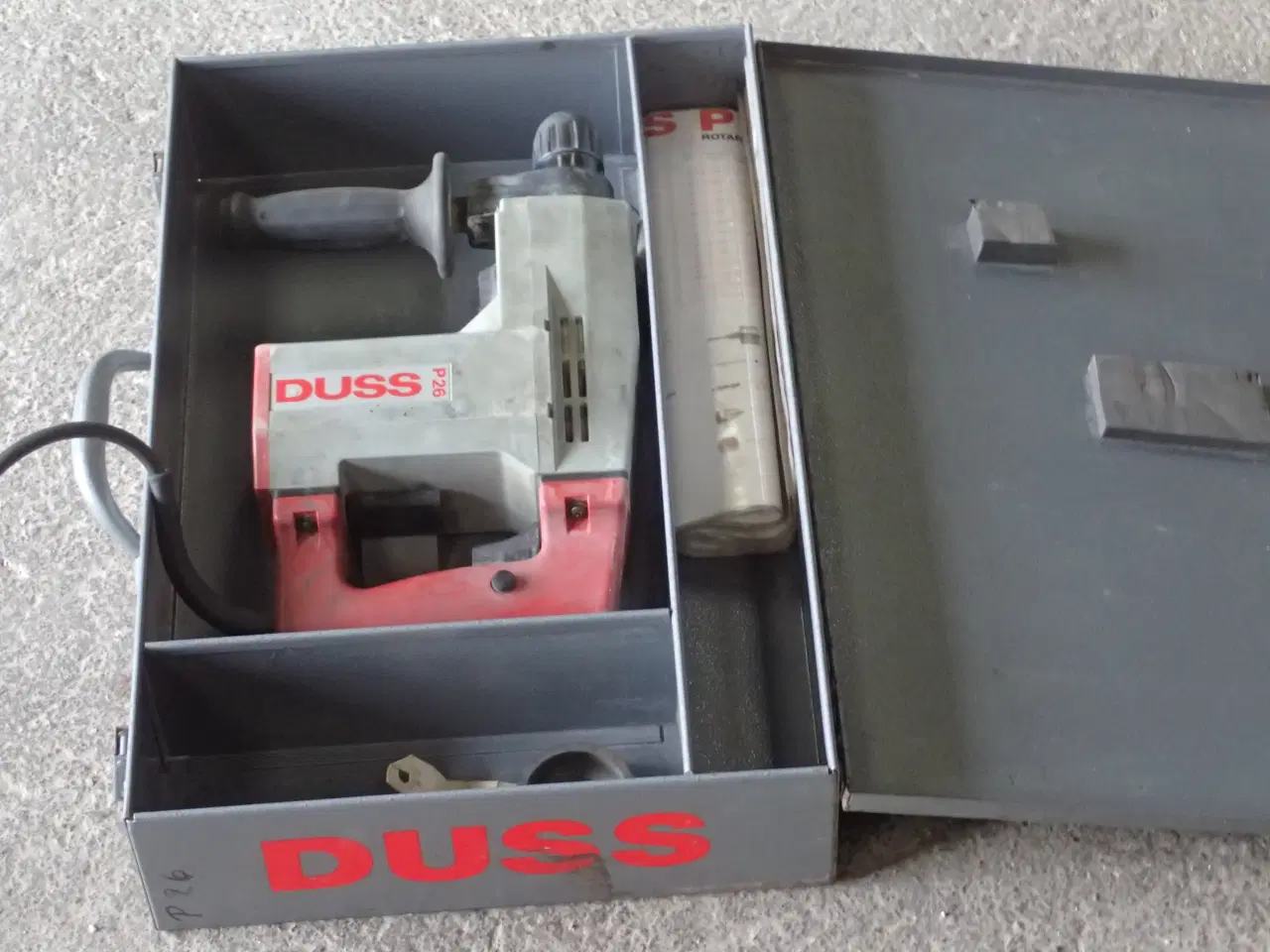 Billede 9 - Slagboremaskine DUSS pneumatisk SDS plus.