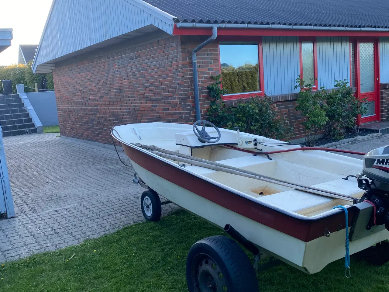 Billede 3 - Limbo styrpultsjolle 15 hk Mariner 