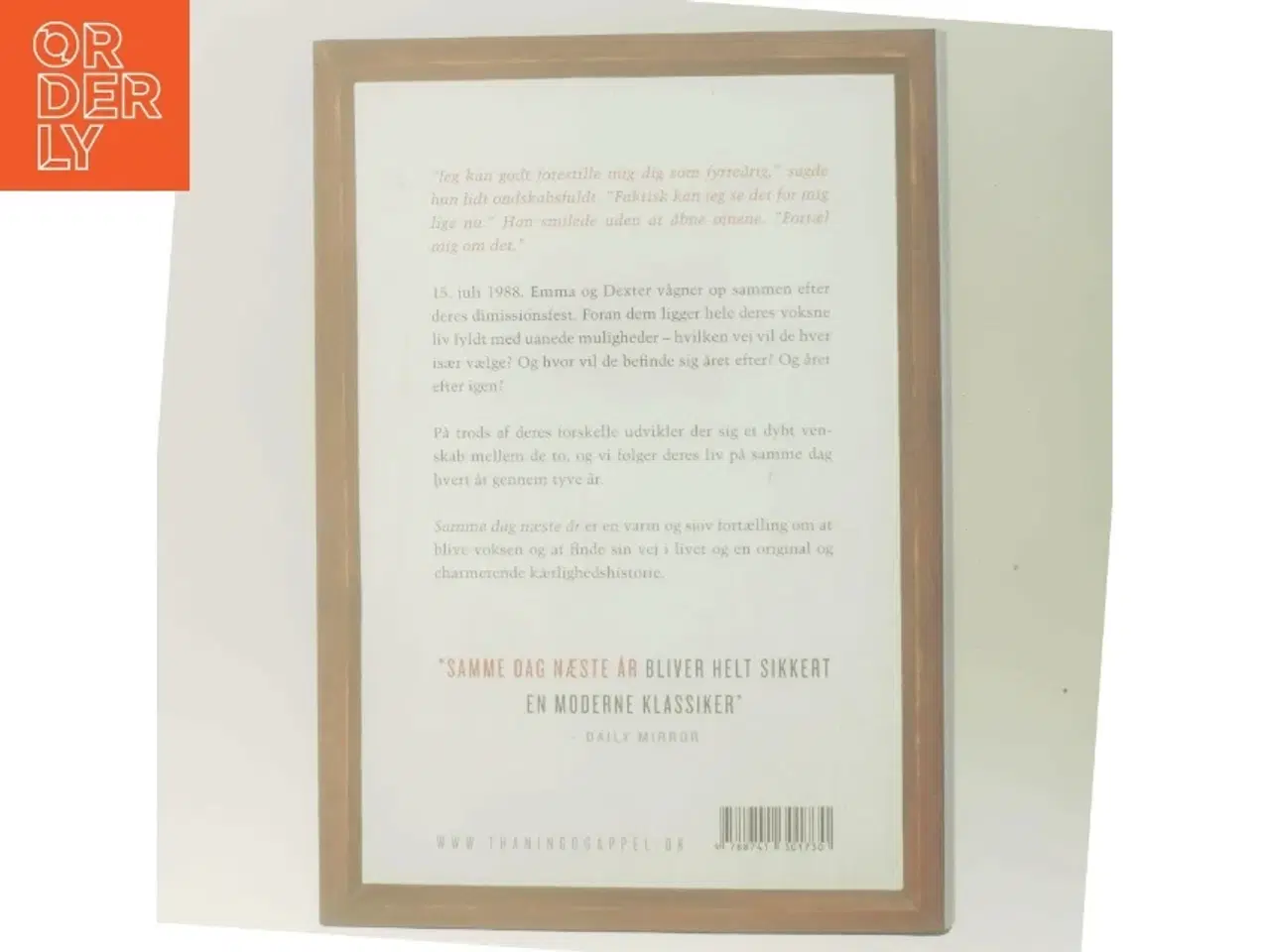 Billede 3 - Samme dag næste år : roman af David Nicholls (Bog)