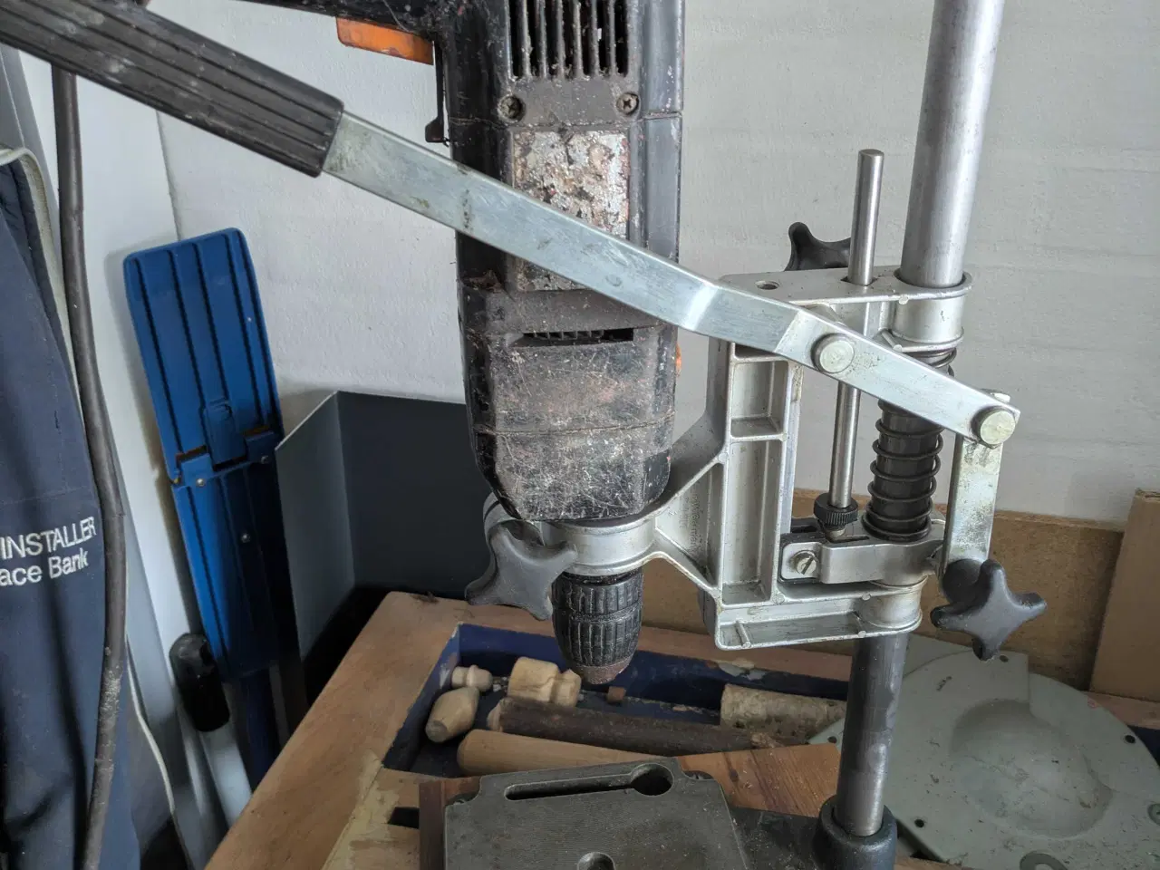 Billede 3 - AEG borestander med maskine