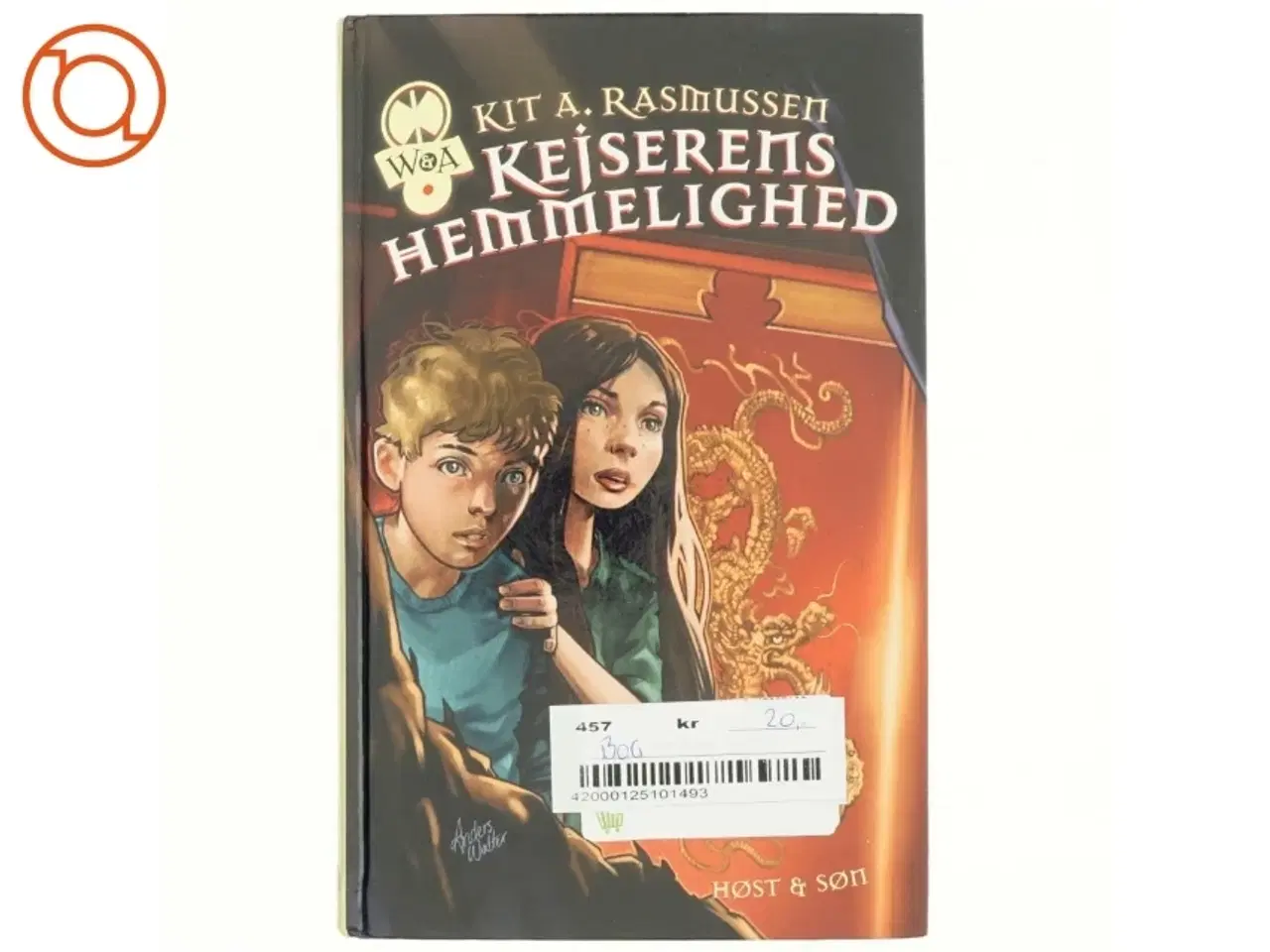 Billede 1 - Kejserens hemmelighed af Kit A. Rasmussen (Bog)