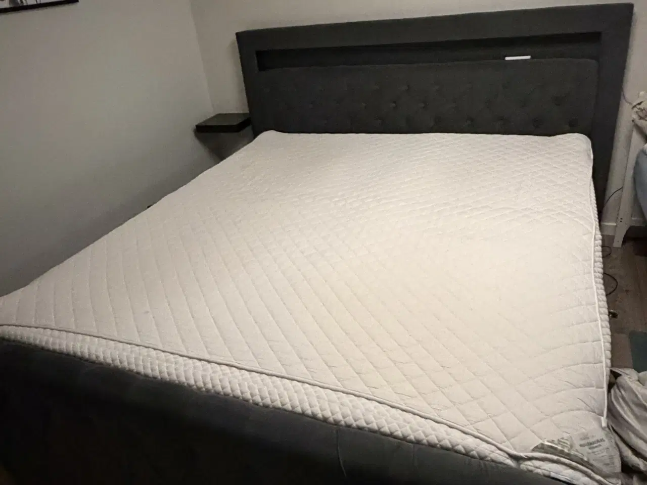 Billede 1 - Kontinentalseng 180x200 – Opgraderet madras 🛏️