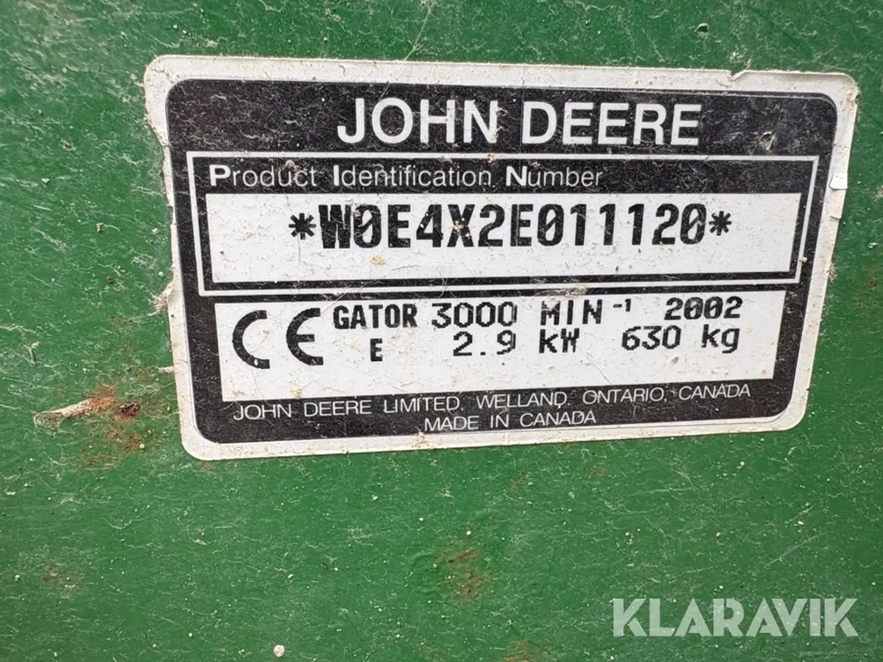 Billede 5 - Arbejdskøretøj John Deere Gator