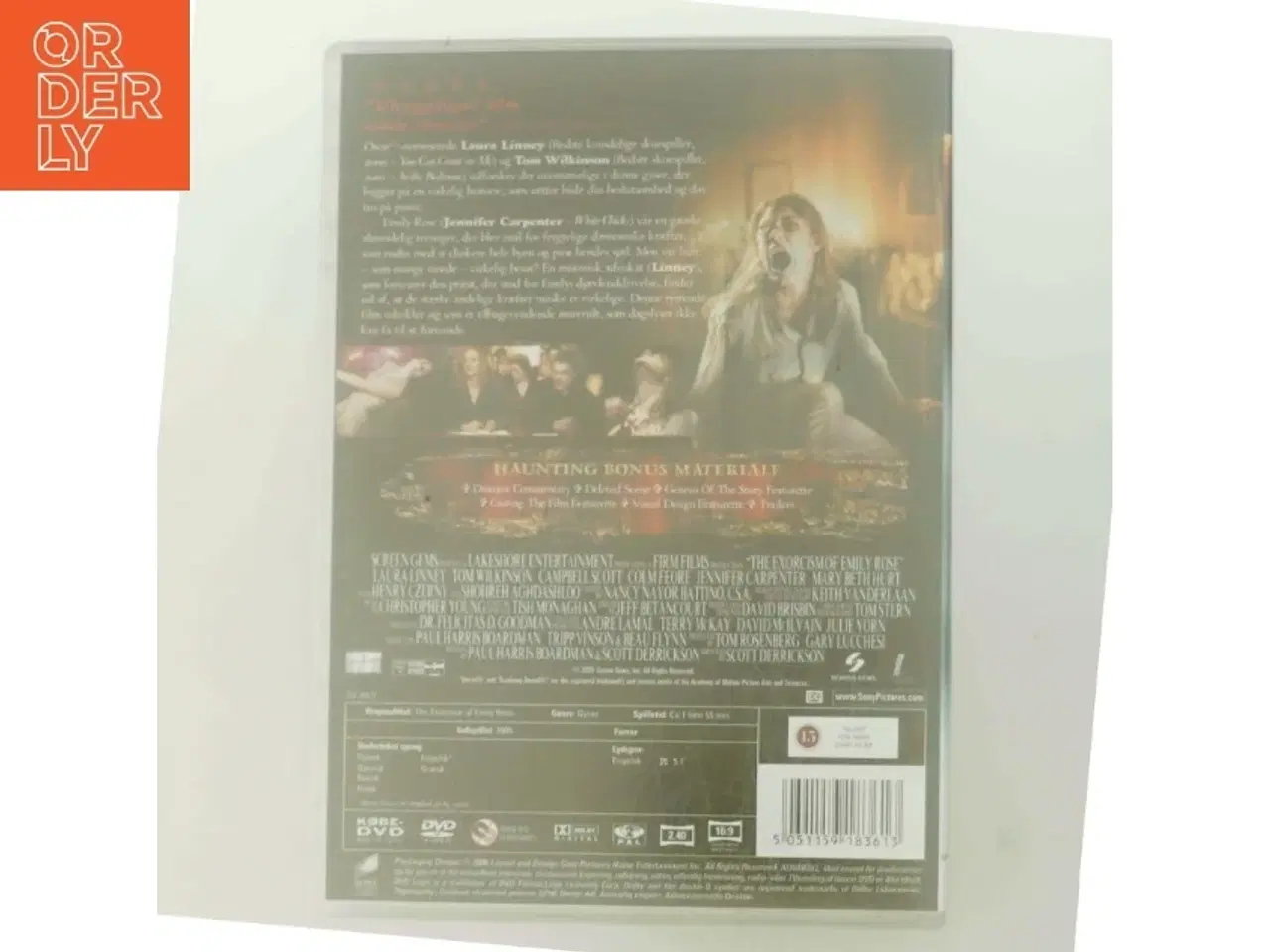 Billede 3 - DVD - The Exorcism of Emily Rose med Laura Linney (DVD)