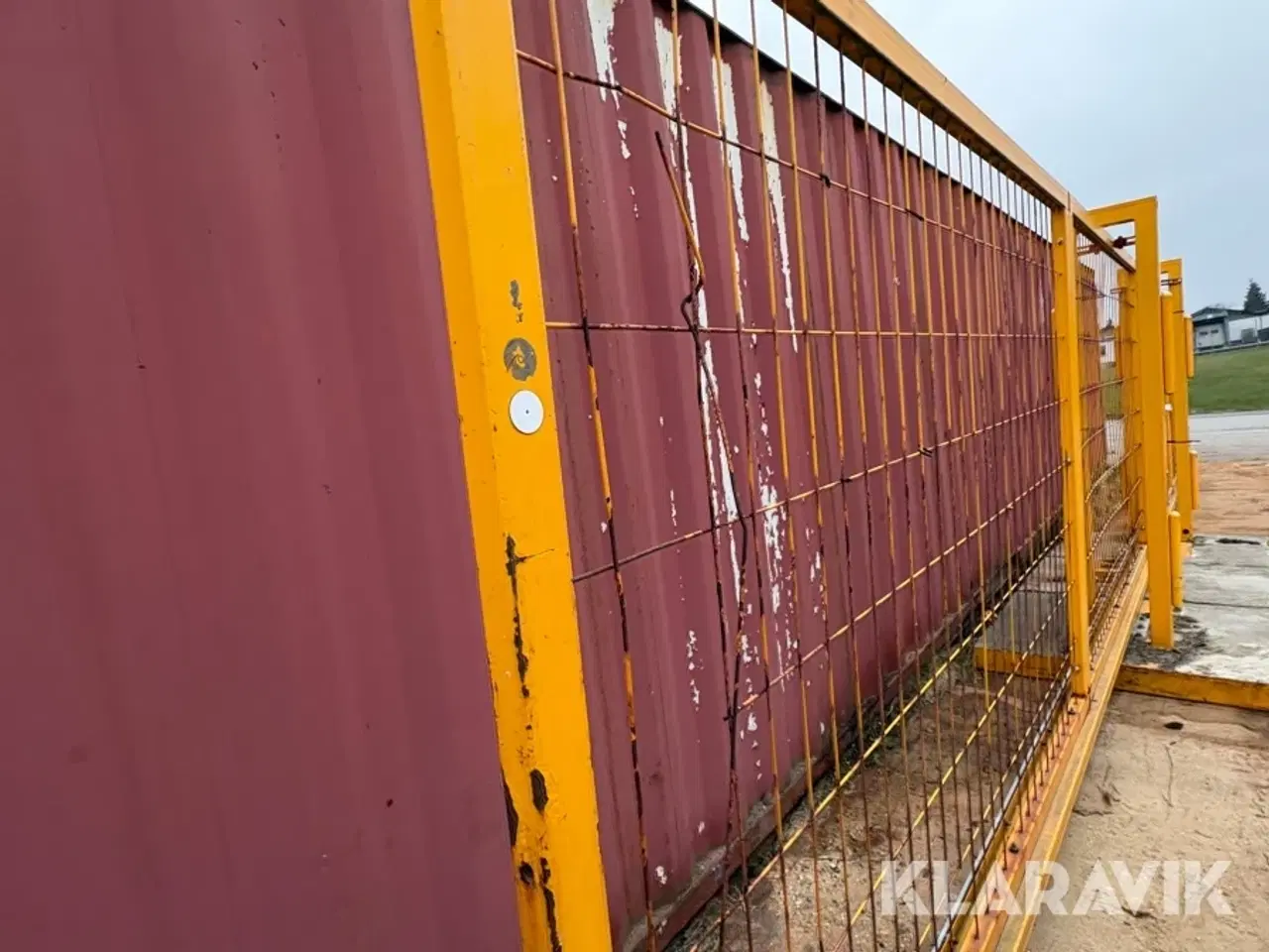 Billede 5 - Manuel skydeport med gaffellommer CAIS 4 løfteøjer