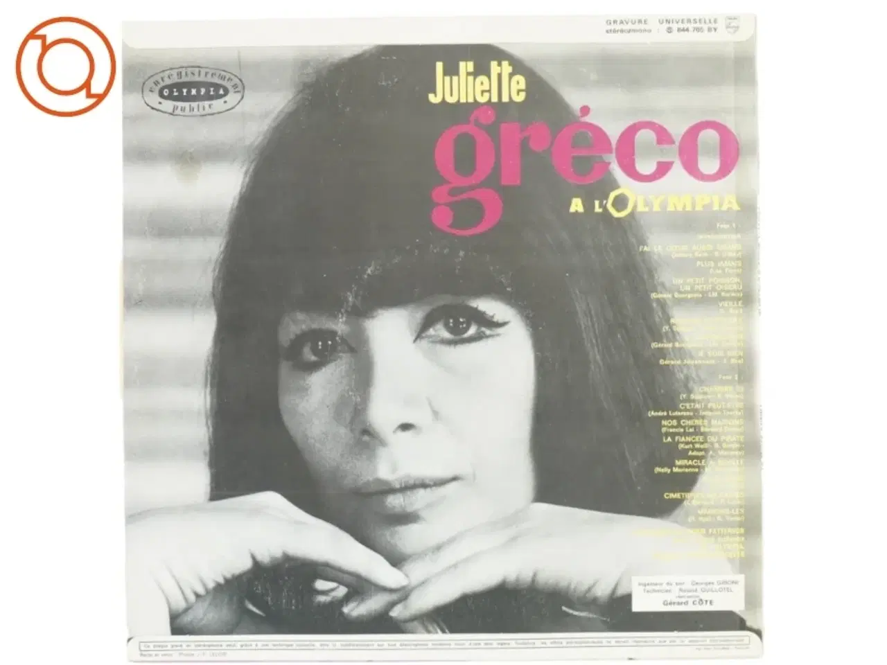 Billede 3 - Juliette Gréco vinylplade fra Philips