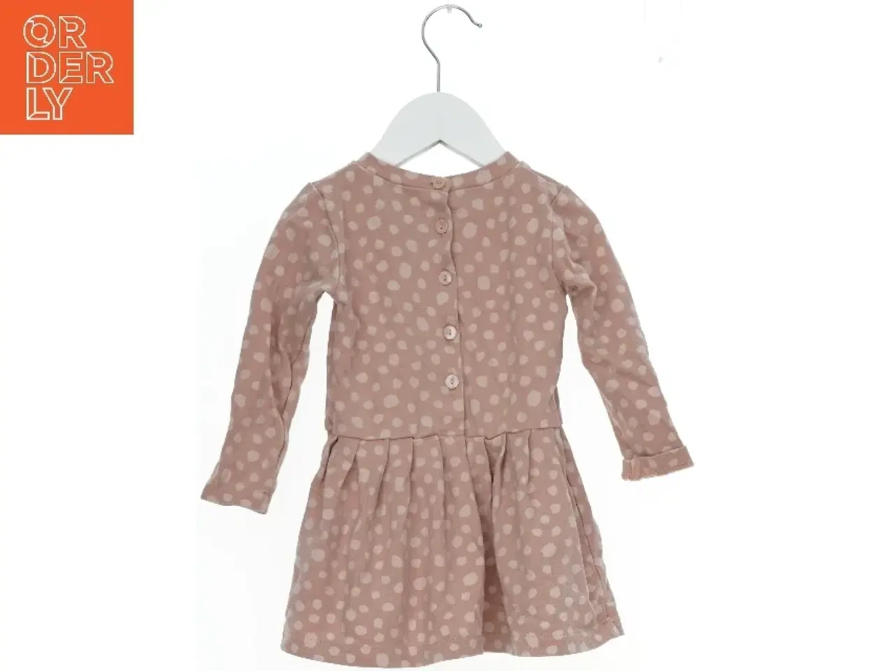 Billede 2 - Langærmet Polka Dot Kjole fra Wheat (str. 80)