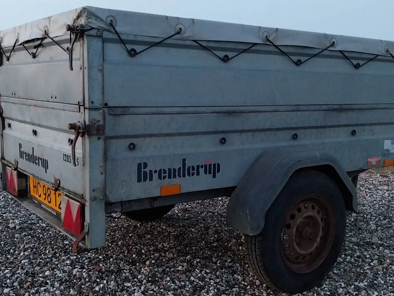 Billede 8 - Brenderup 1205s med høje sider