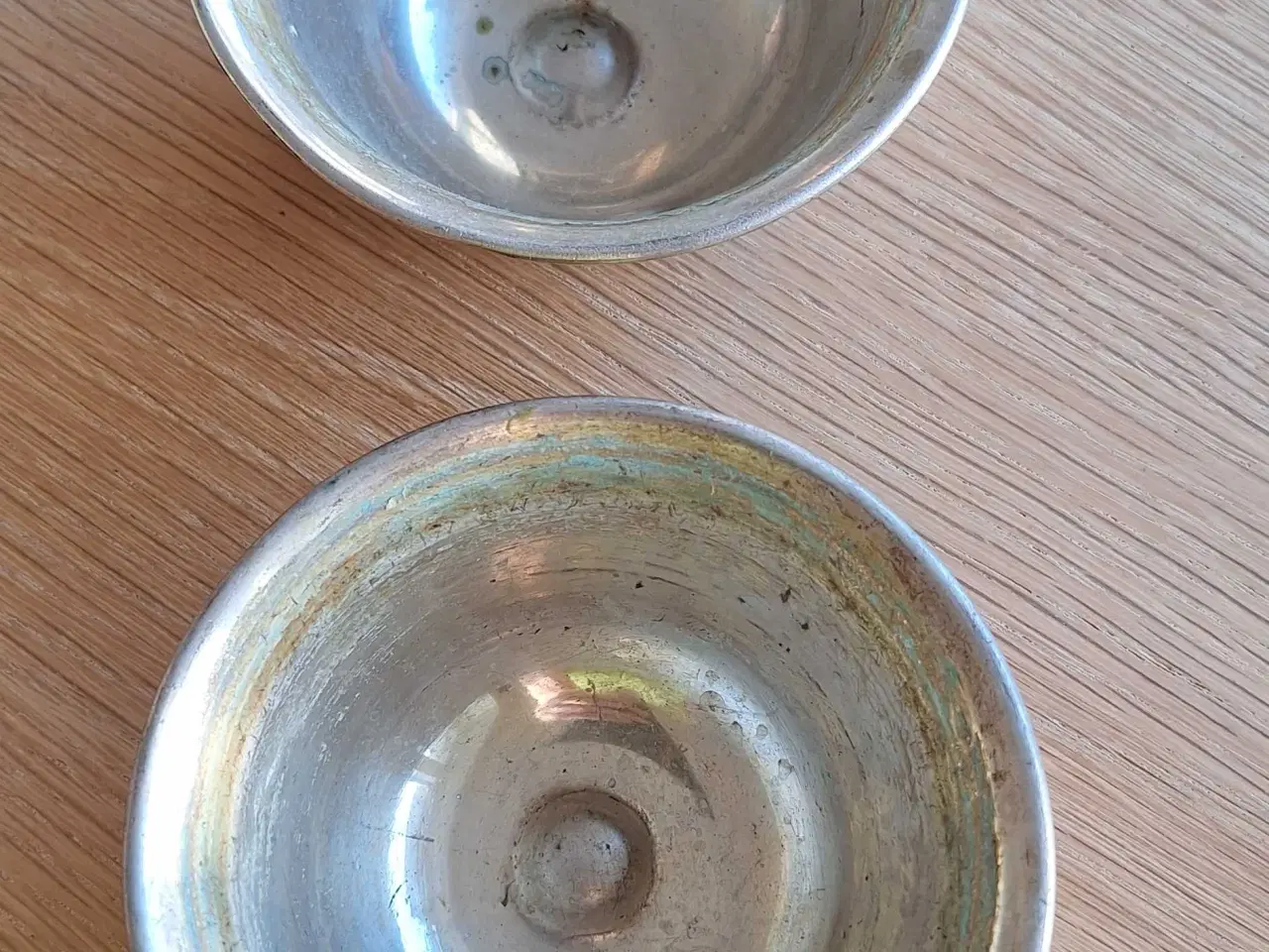 Billede 3 - Forsølvede offerskåle 