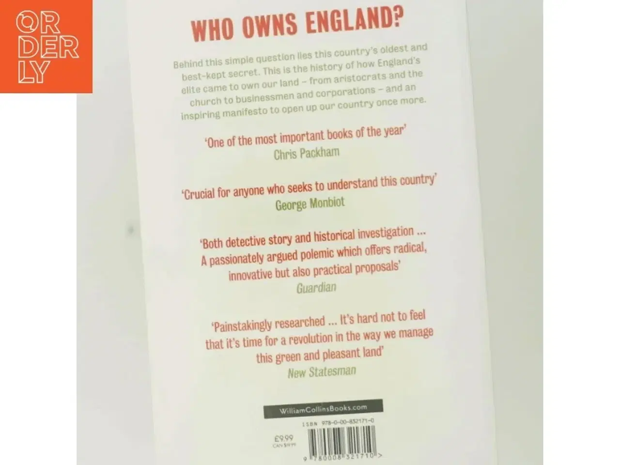 Billede 3 - Who Owns England?: How We Lost Our Land and How to Take It Back af Guy Shrubsole (Bog)