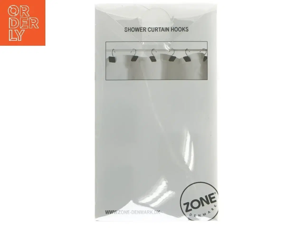 Billede 2 - Bruseforhængskroge, blå fra Zone Denmark