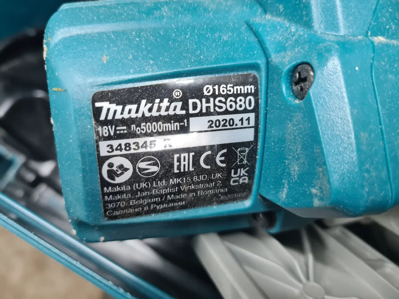 Billede 3 - Makita DHS680 rundsav med Mac 3 kuffert og indsats