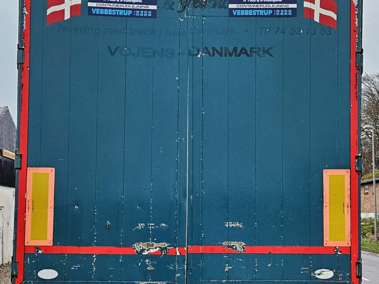 Billede 3 - Renders Gardintrailer / nysynet / 4 drejbare aksler / truckbeslag