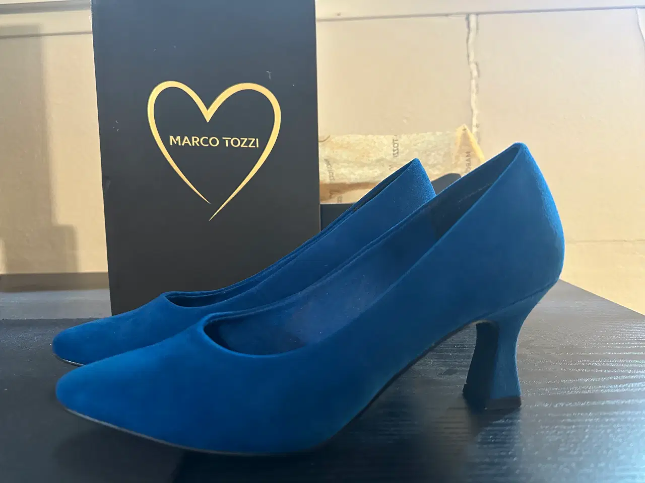 Billede 6 - Pumps Marco Tozzi - blå str 38