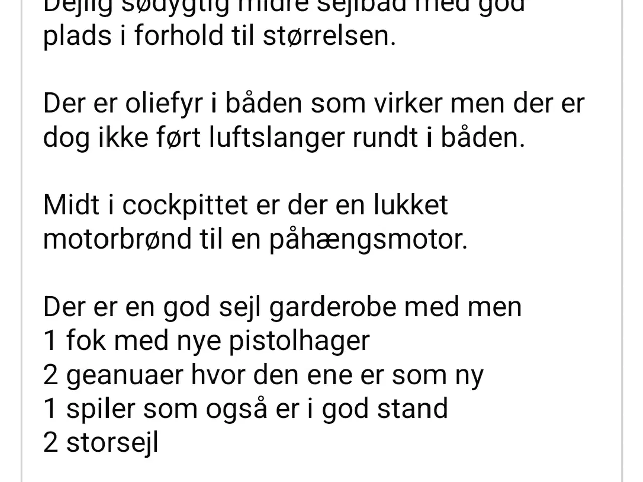 Billede 5 - Sejlbåd 21 fod