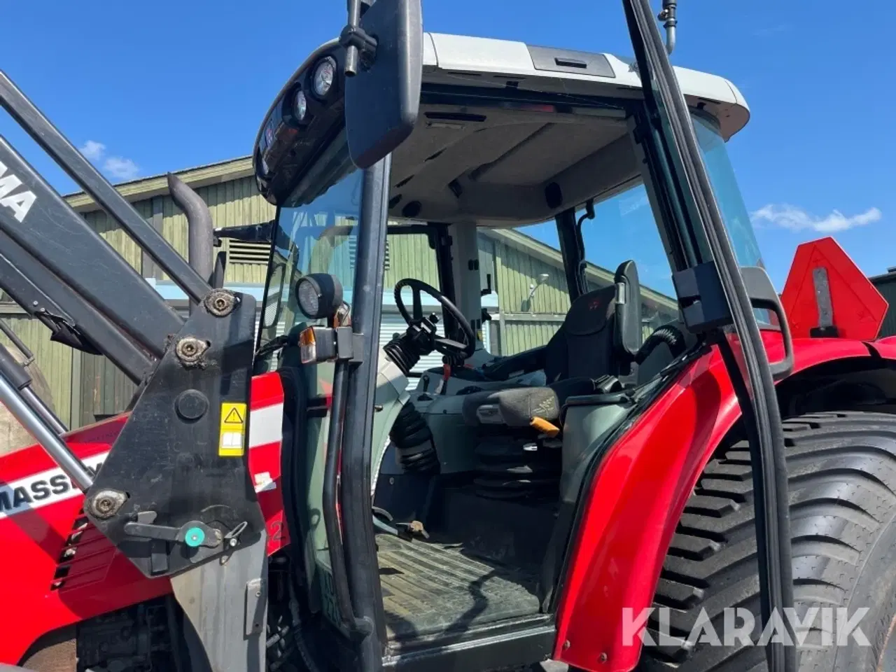 Billede 7 - Traktor Massey Ferguson 5430 Dyna-4 med frontlæsser og frontlift
