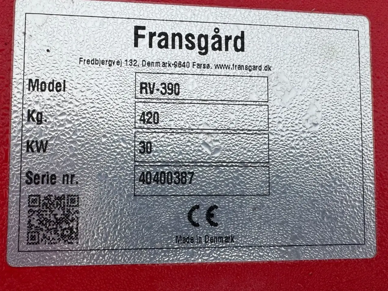 Billede 4 - Fransgård RV-390