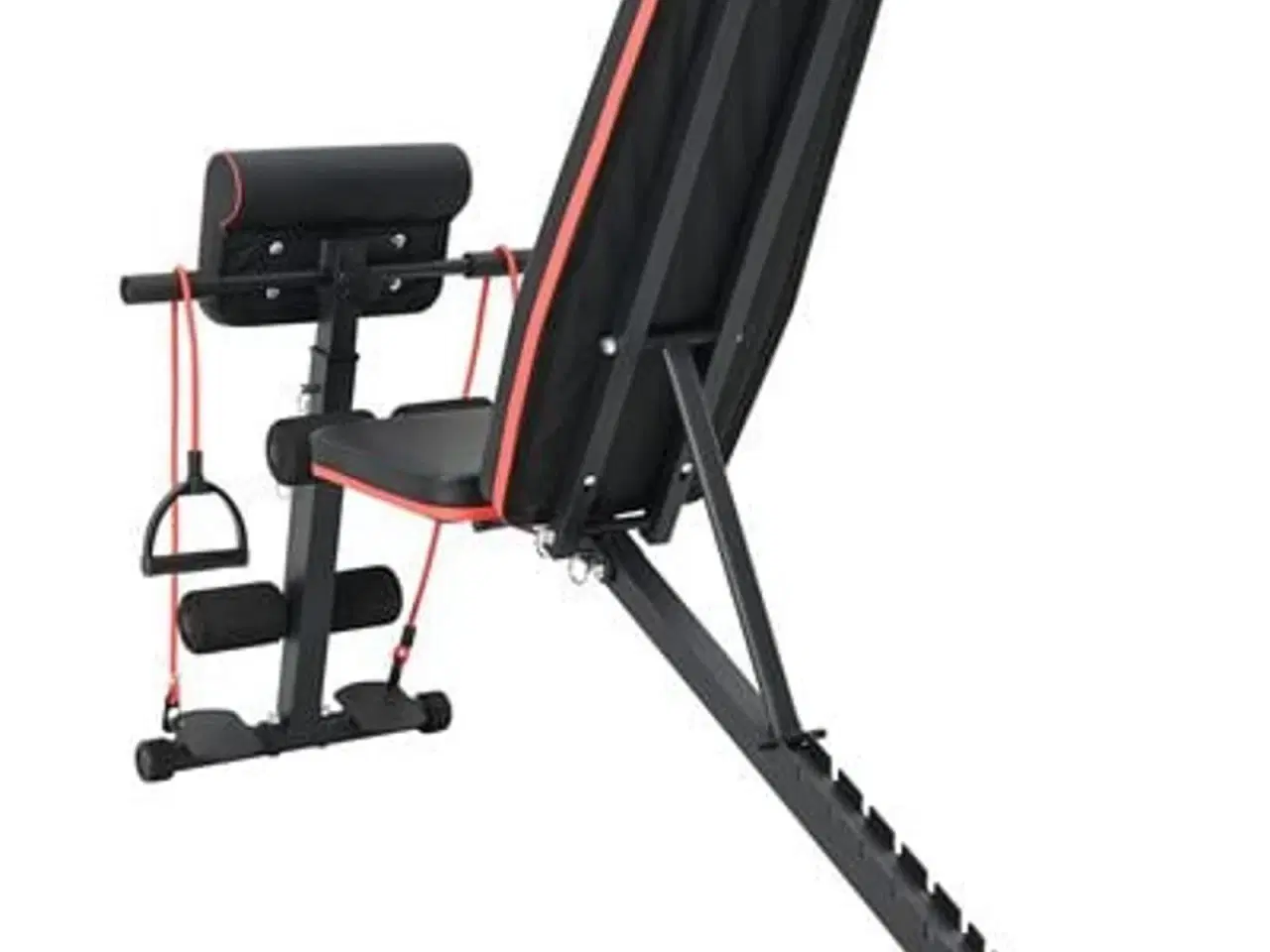 Billede 7 - Vægtbænk Sort 132 x 54 x 100 cm Stål