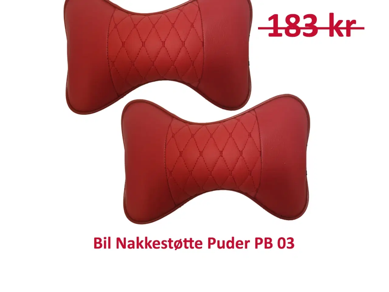 Billede 1 - Bil Nakkestøtte Puder PB 03