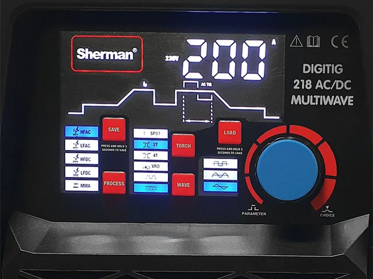 Billede 4 - Sherman DIGITIG 218 MULTIWAVE AC/DC