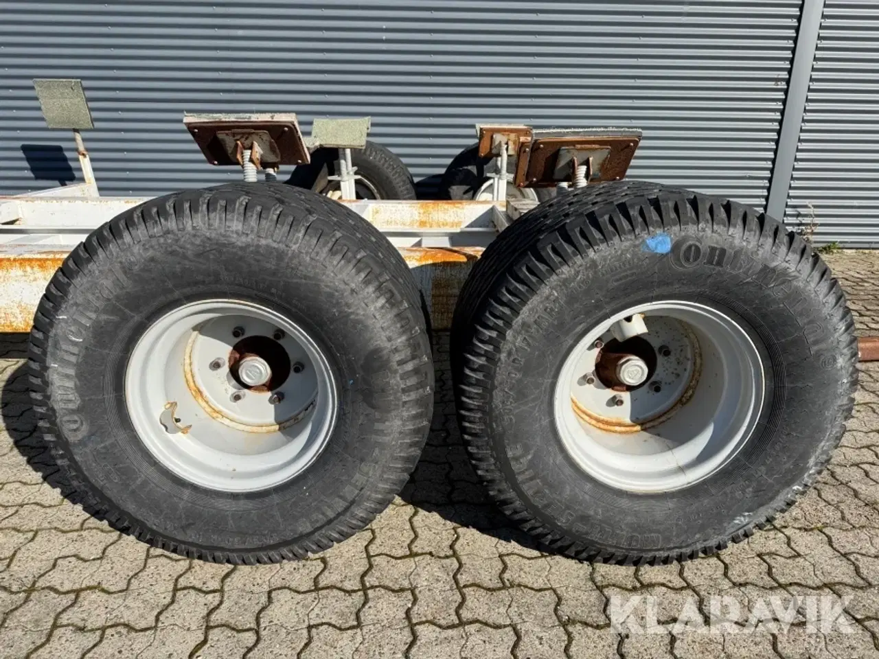 Billede 6 - Bådvogn der har stået en princess 56 på den