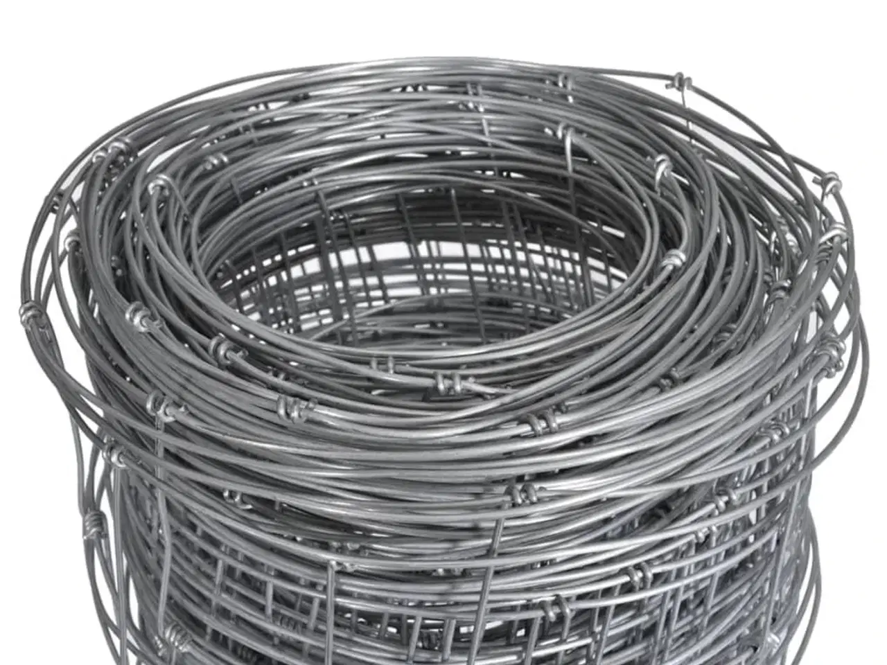 Billede 4 - Havehegn 50x1,25 m galvaniseret stål sølvfarvet