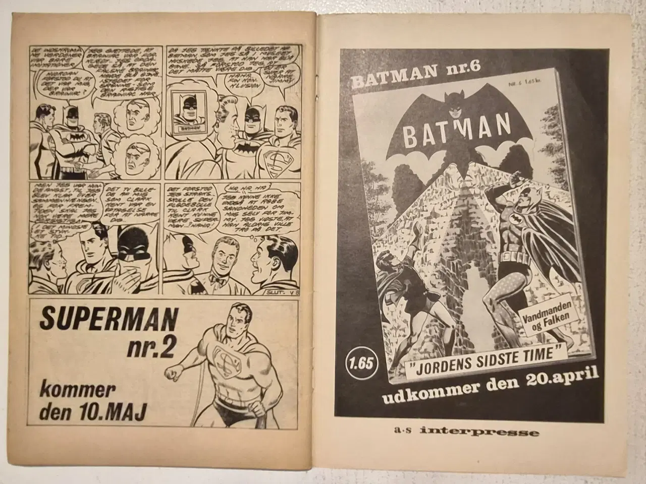 Billede 4 - Superman fra 60'erne bla. nr. 1