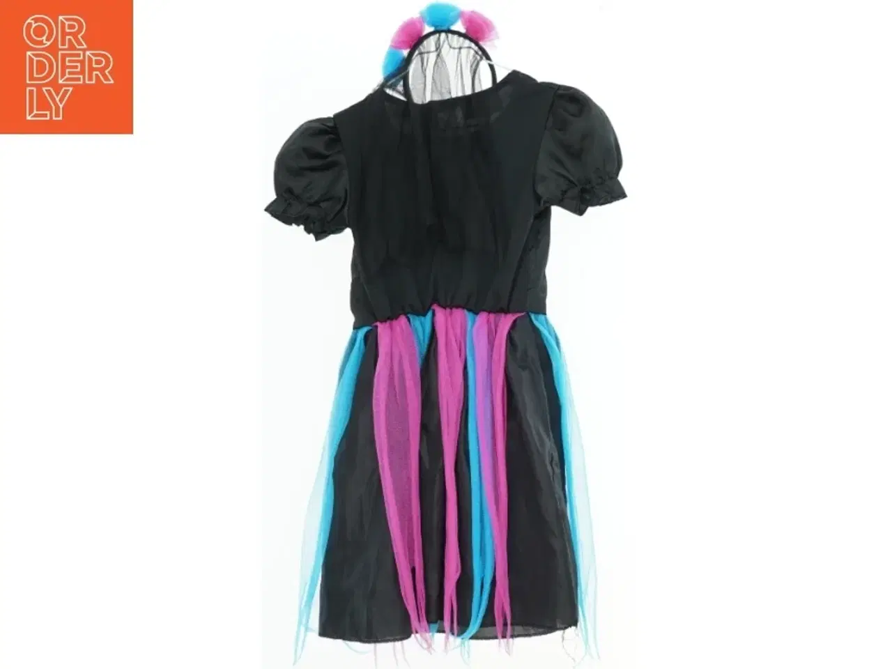 Billede 2 - Skelet kjole med farverigt design fra Halloween (str. S)