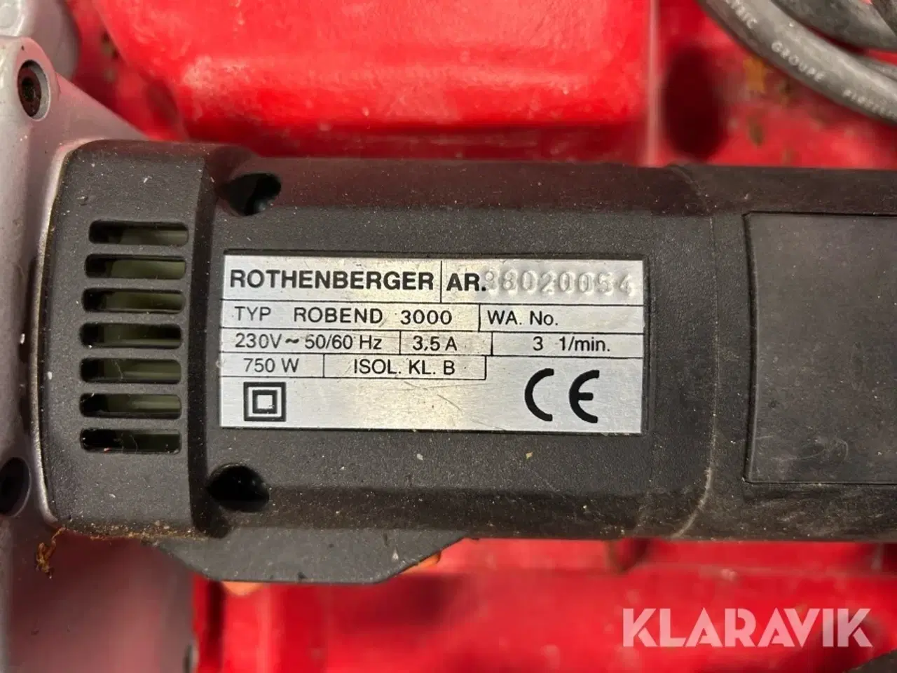 Billede 5 - Rørbukker Rothenberger Robend 3000