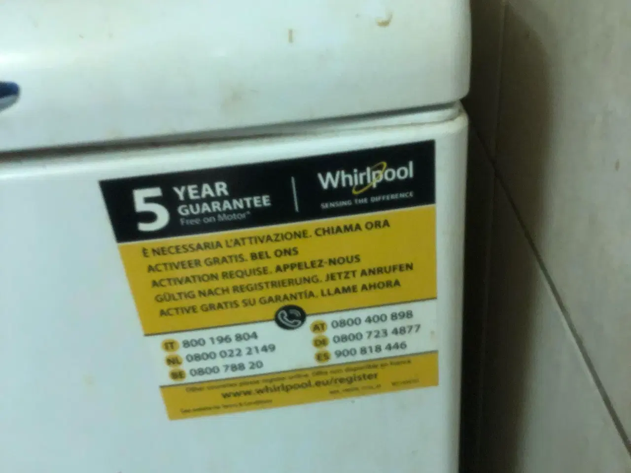 Billede 1 - topbetjent vaskemaskine 40cm