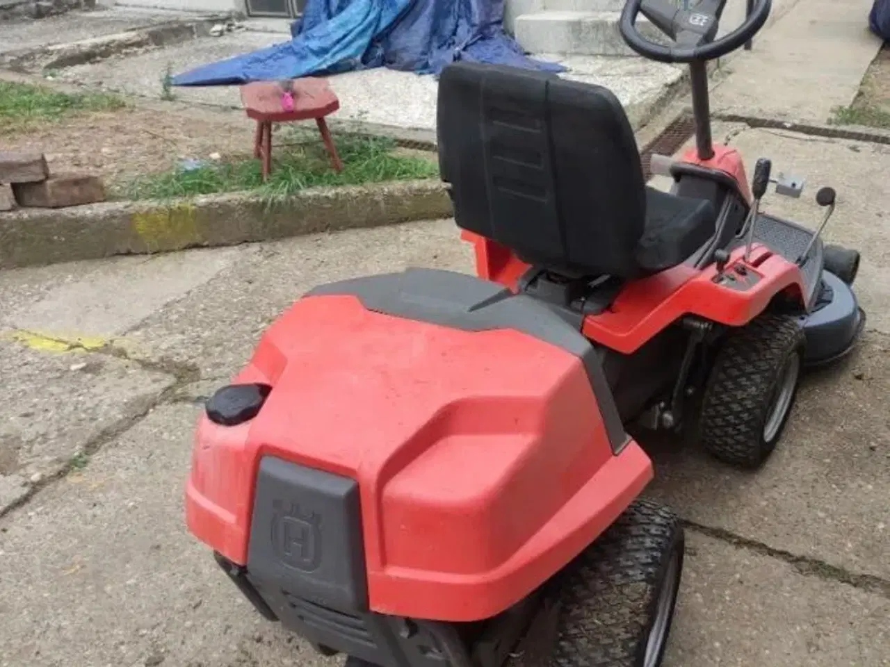 Billede 4 - Husqvarna Rider r 111 b traktor