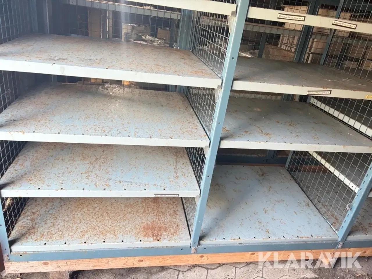 Billede 6 - Stål reoler - 17 fag