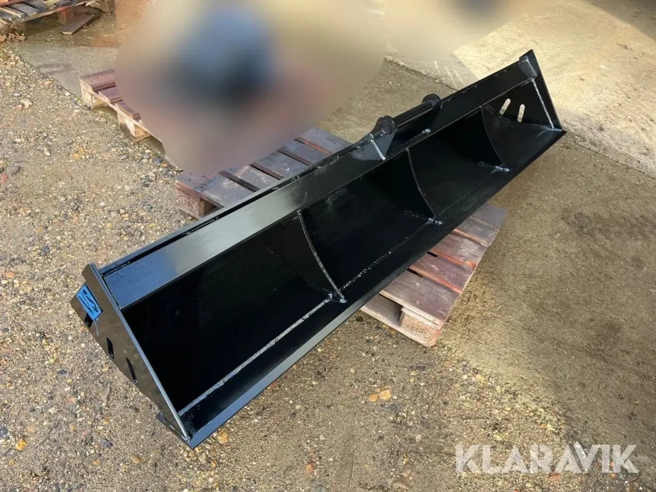 Billede 2 - Grøfteskovl VS 250 indbygget fæste