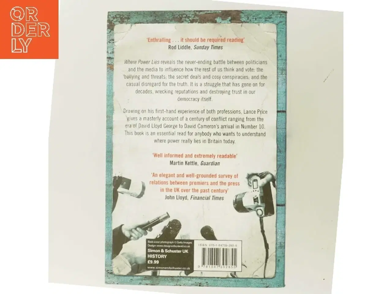 Billede 3 - Where power lies : prime ministers v. the media af Lance Price (Bog)