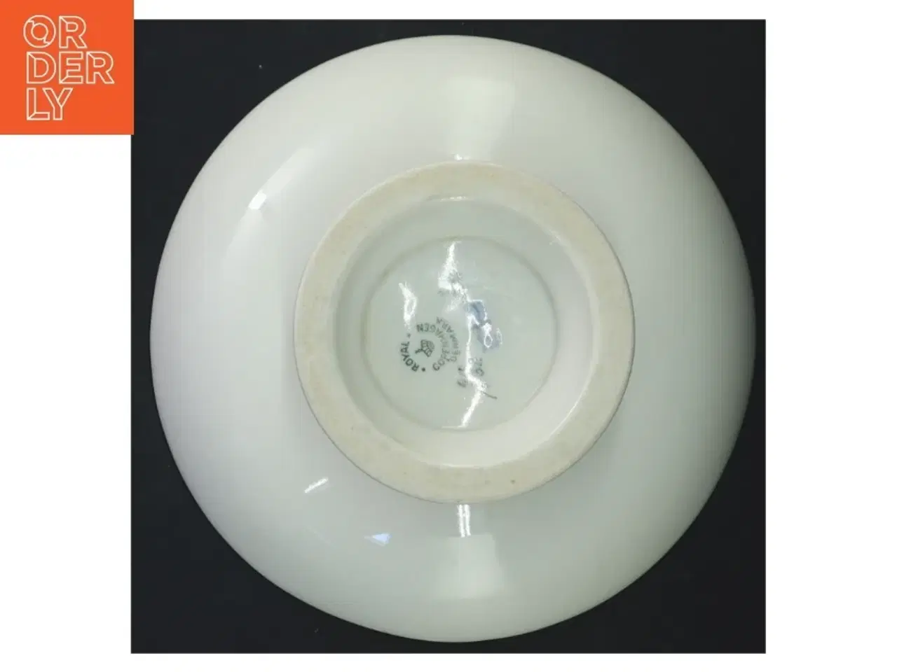 Billede 3 - Lille fad med fod fra Frijsenborg stel fra Royal Copenhagen (str. Ø 17,5x5 cm)