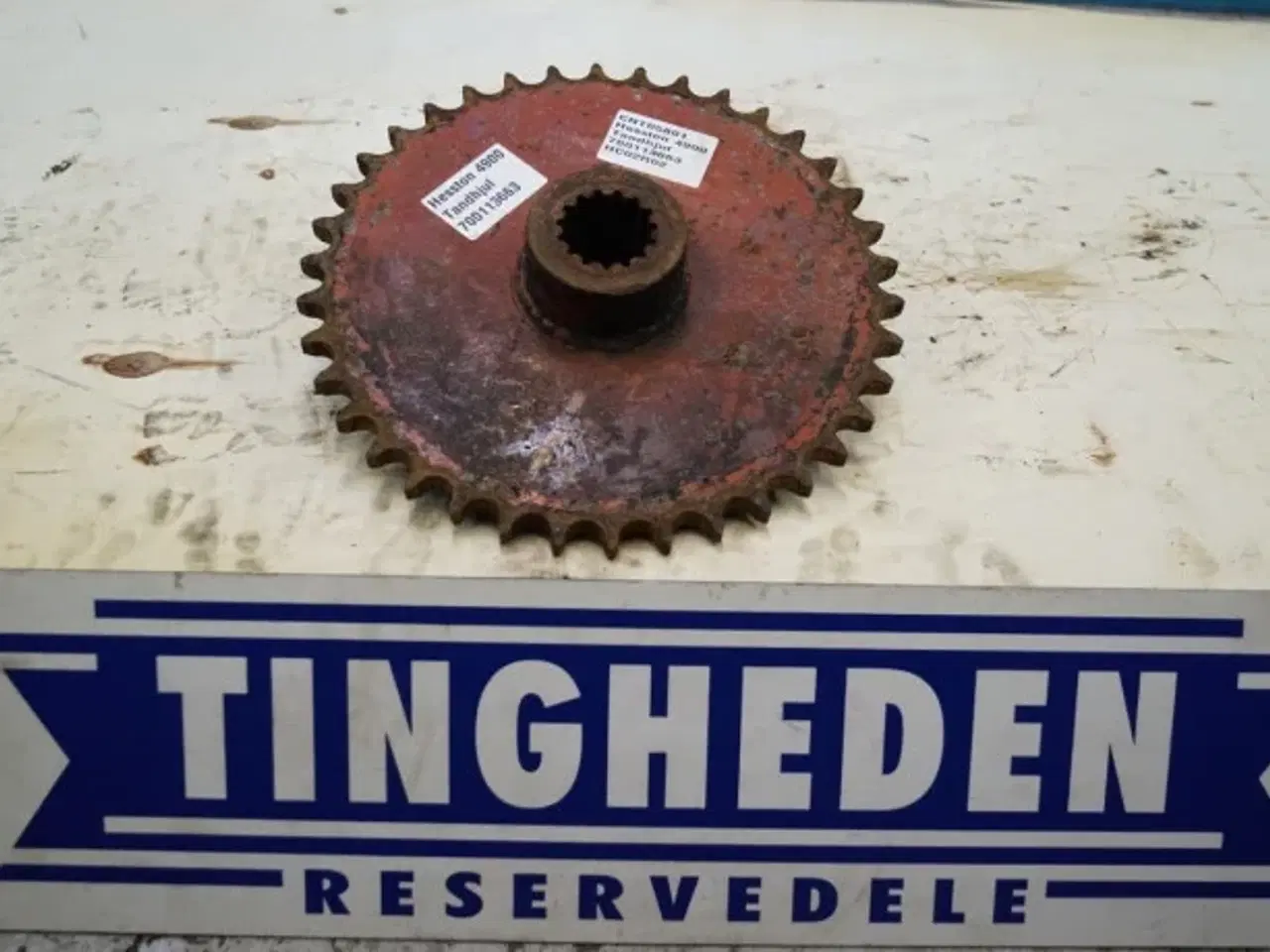 Billede 2 - Hesston 4900 Tandhjul 700113663