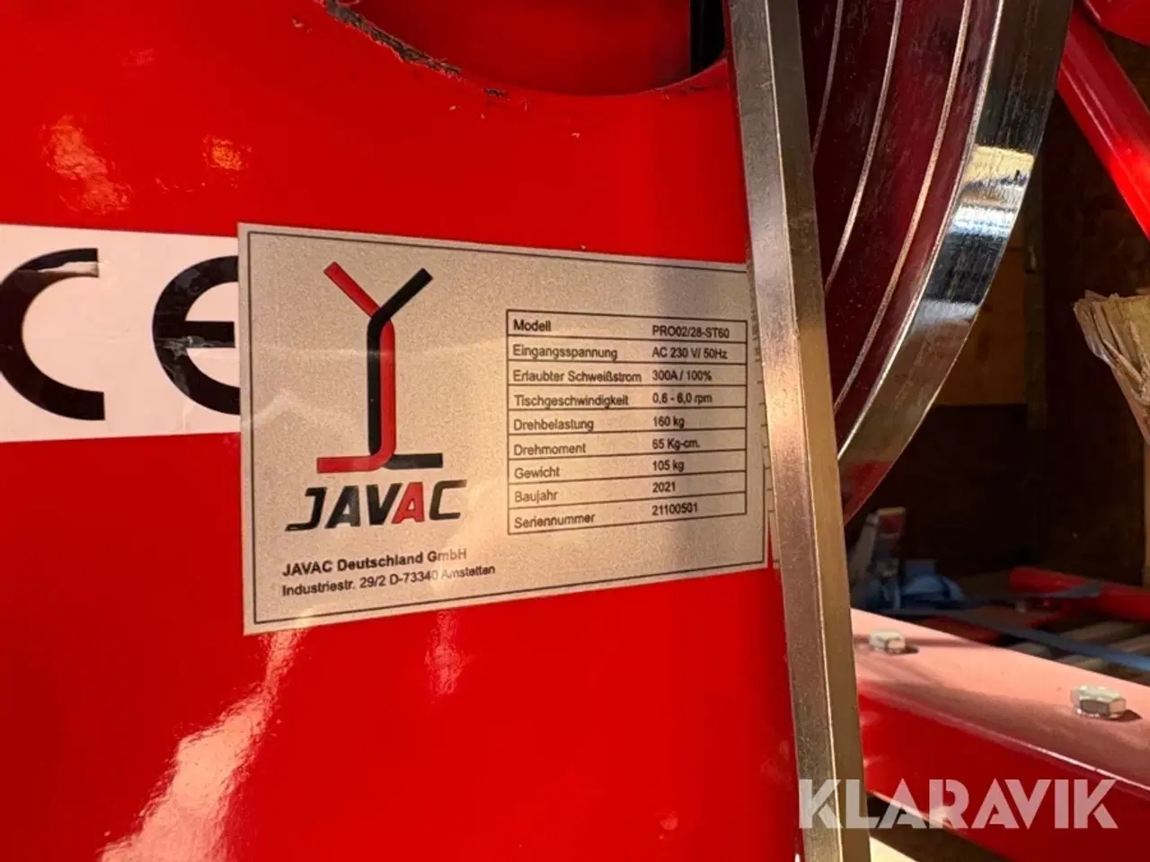 Billede 4 - Svejse Rundborde Javac Pro02/28-st60 2 styk