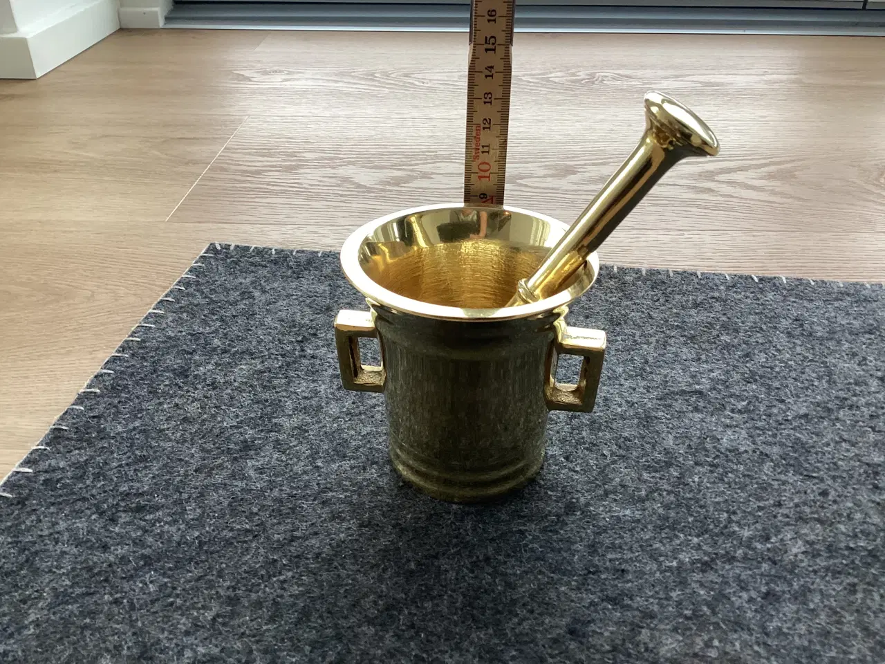 Billede 1 - Morter i messing