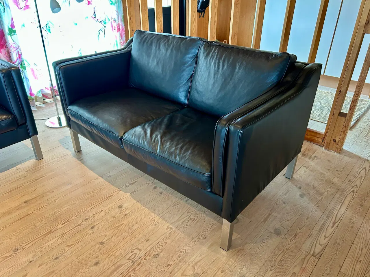 Billede 4 - Lædersofa 3 + 2 personer 