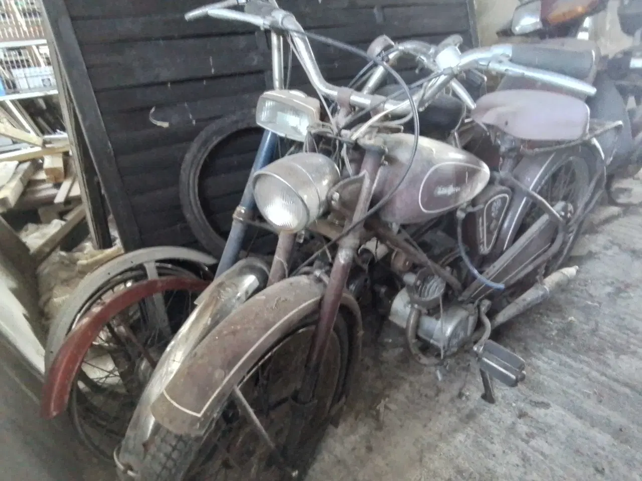 Billede 1 - Veteran Sco remington knallert