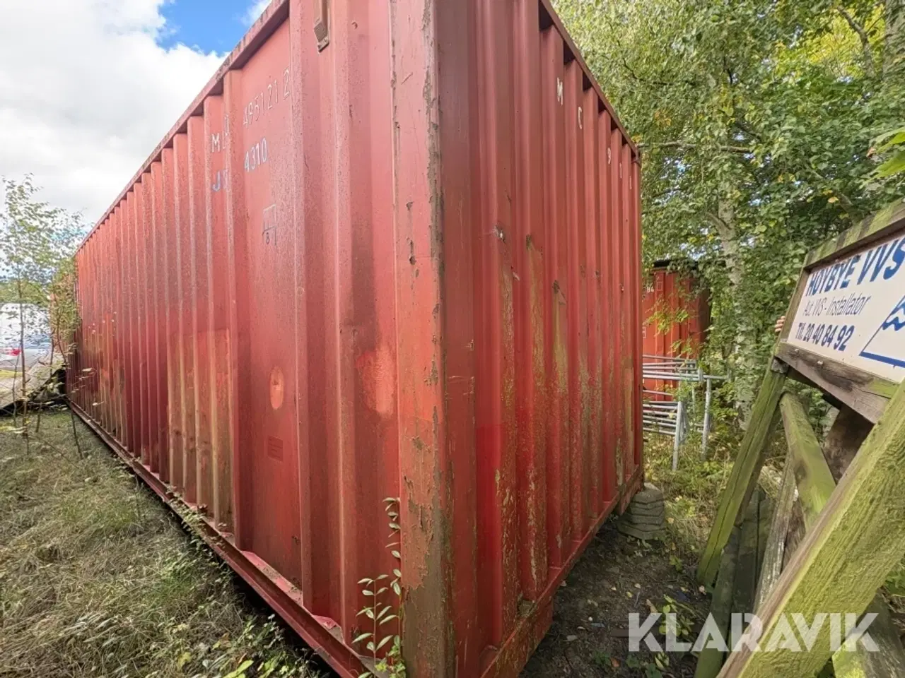 Billede 5 - 40 fods Container Tongyun med VVS inventar og maskiner